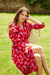 Pink Diamond Womens Dressing Gown - Model Lifestyle | Bown of London